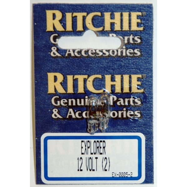 Ritchie Explorer 12 volt. 2 stk.